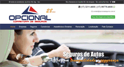 Desktop Screenshot of opcionalseguros.com.br