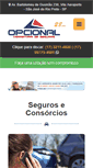 Mobile Screenshot of opcionalseguros.com.br